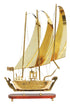 Brass Ship With Wooden Base Sheet 5.664kg